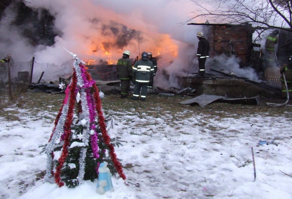 Проводится пожарно-профилактическая операция "Новый год"
